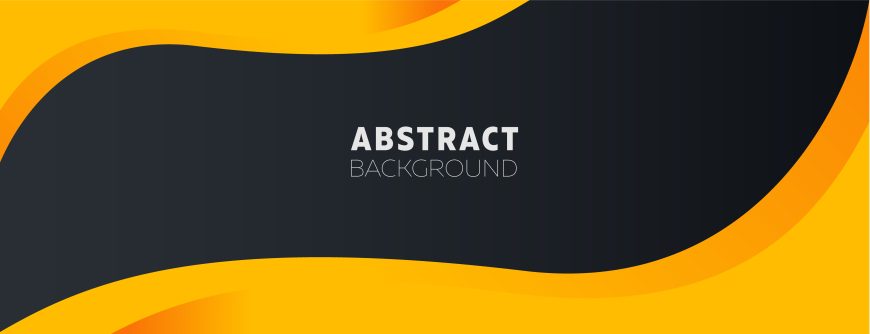 Modern Dark and Yellow Background