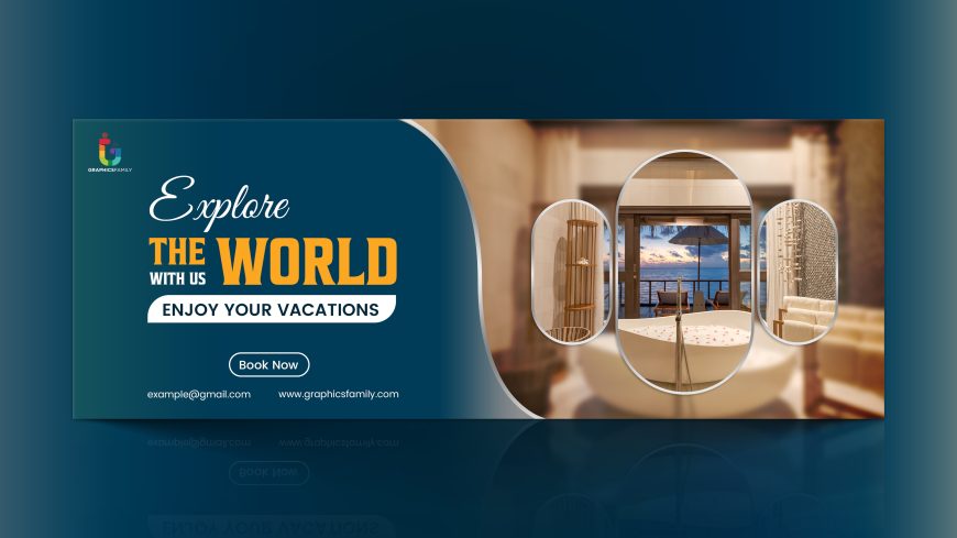 Free Tours & Travel Facebook Cover