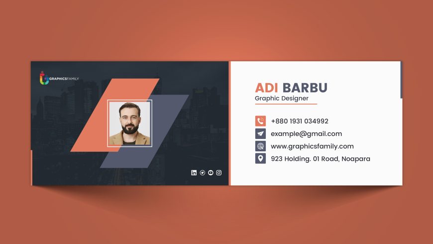 Creative Email Signature Template Design