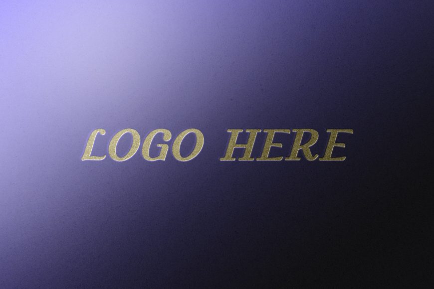 Elegant Color Logo Mockup