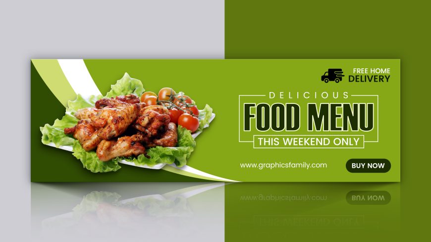 Free PSD Download Food Web Banner Design